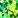 PAILL09 - Losanges vert acidulé